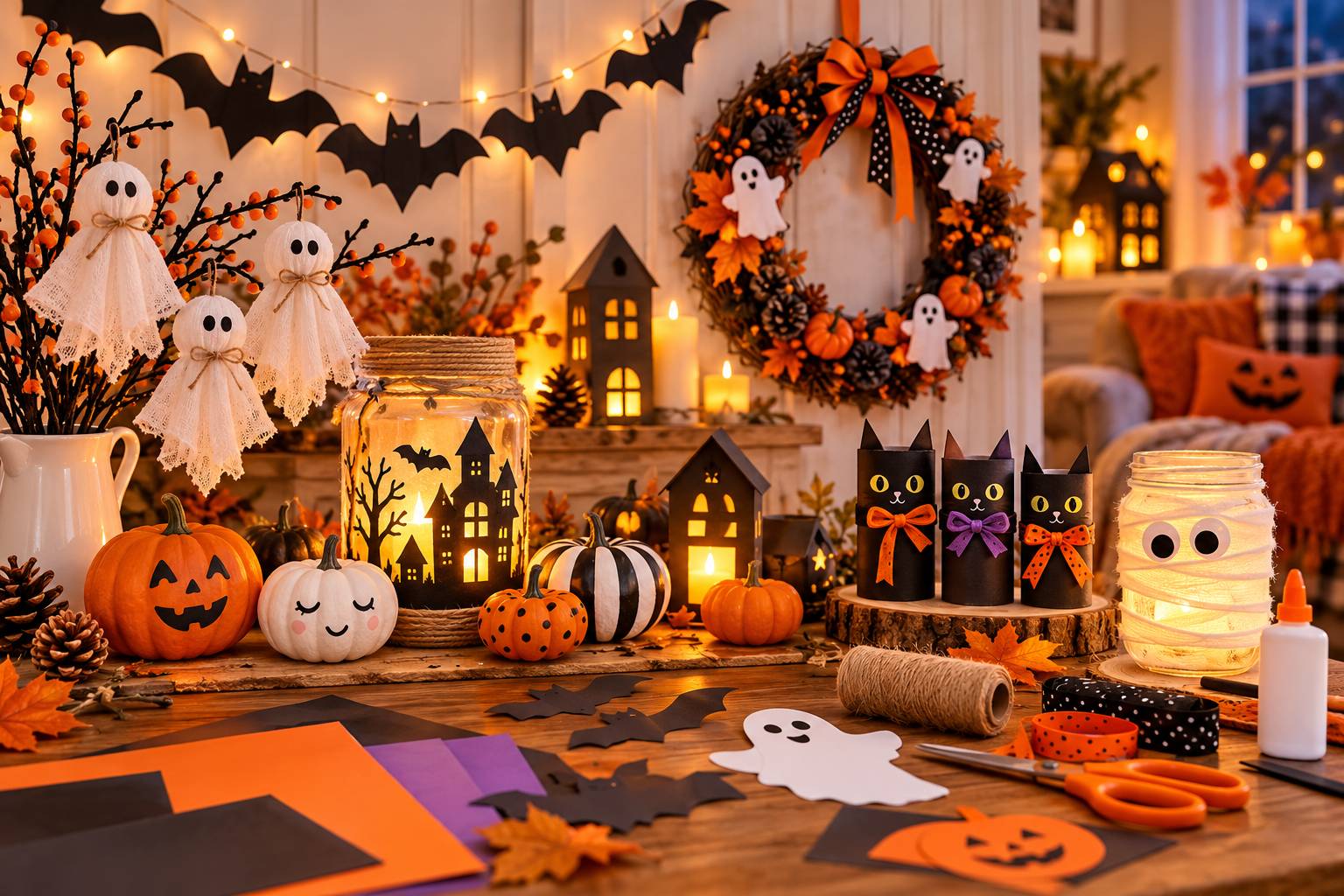 7 Mẹo Tự Làm Đồ Trang Trí Halloween Tiết Kiệm Đẹp Mắt Và An Toàn