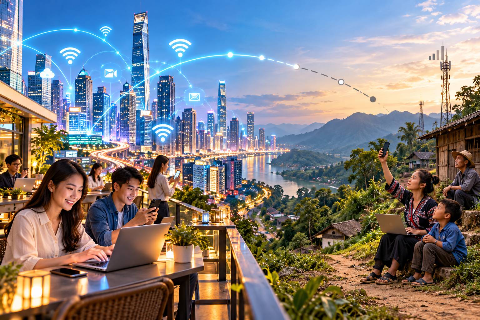 Khoảng Cách Số: Kết Nối Internet Còn Thiếu Điều Gì?