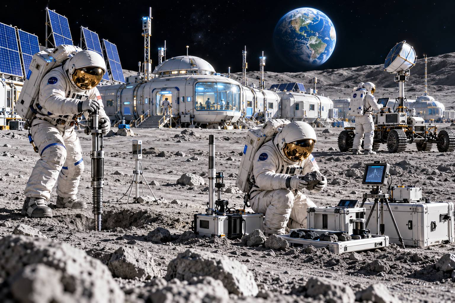 NASA Moon Base: Ba Thí Nghiệm Mới Sẽ Tìm Gì Trên Mặt Trăng?