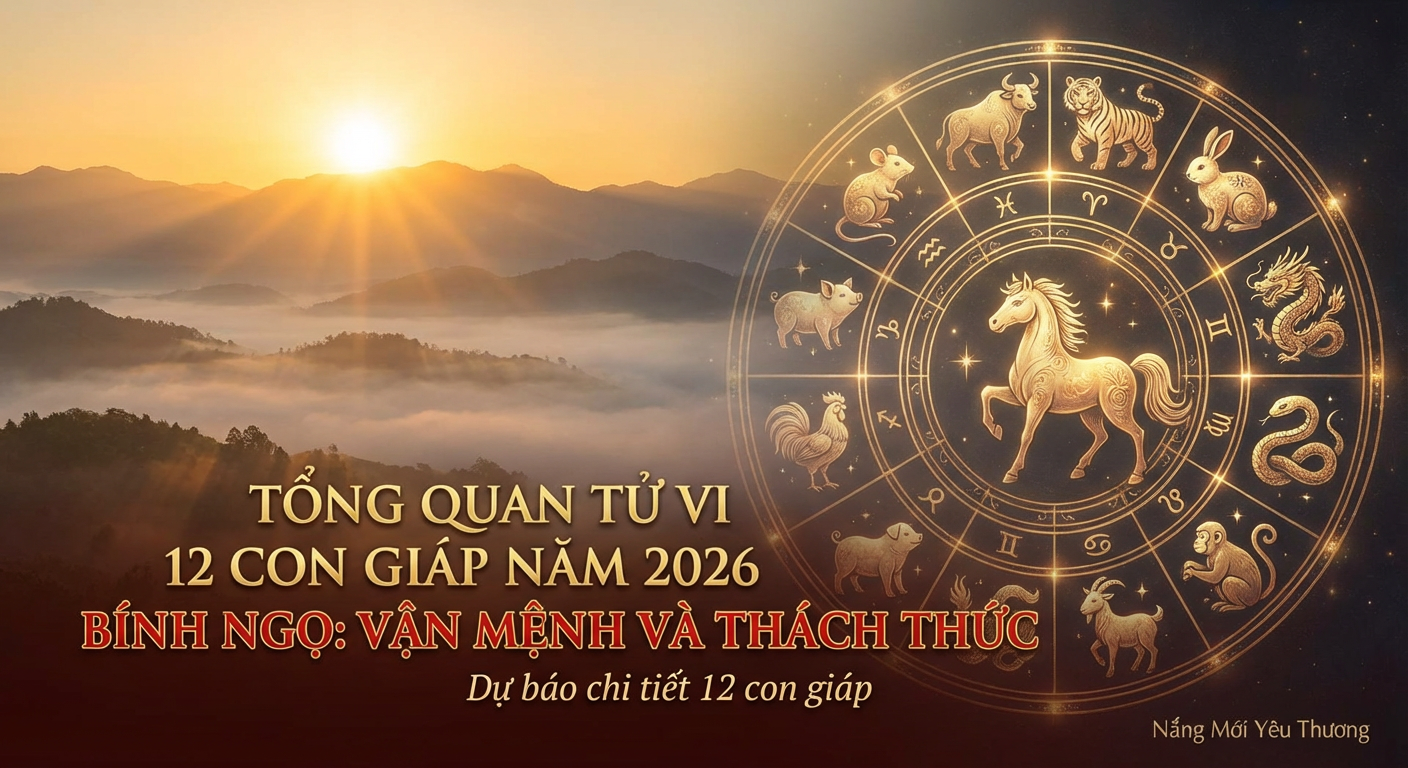 Tổng Quan Tử Vi 12 Con Giáp Năm 2026 Bính Ngọ: Vận Mệnh Và Thách Thức