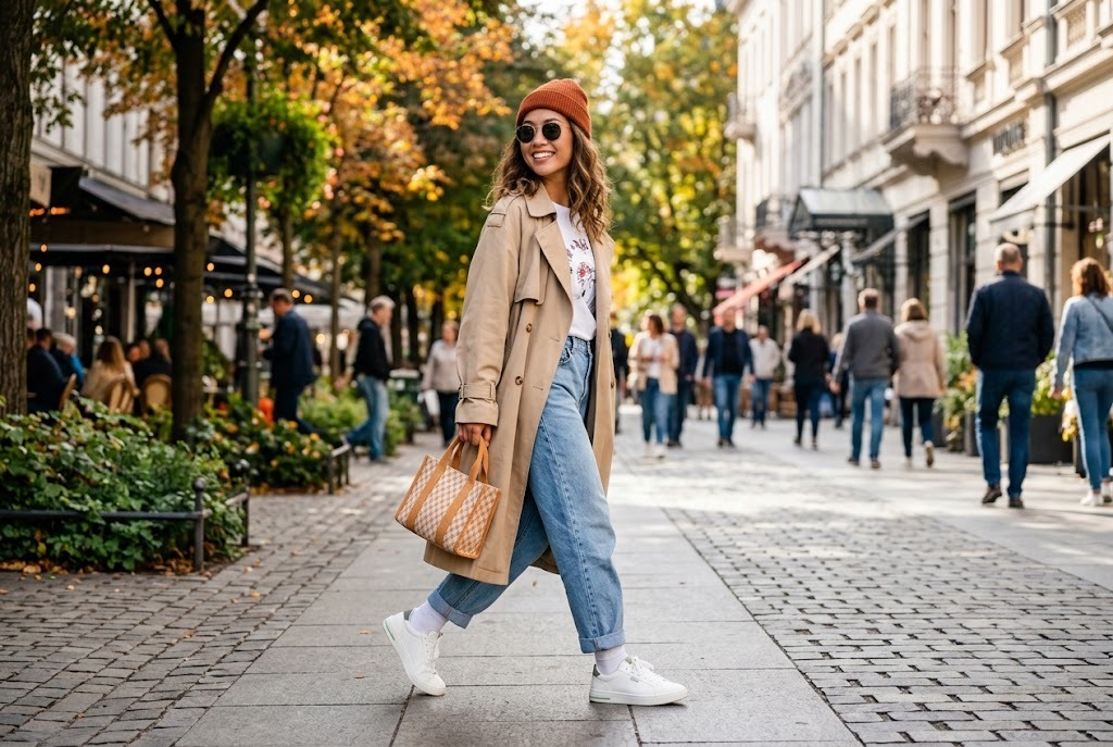Xu Hướng Phối Đồ Với Giày Thể Thao Thuần Chay Cá Tính