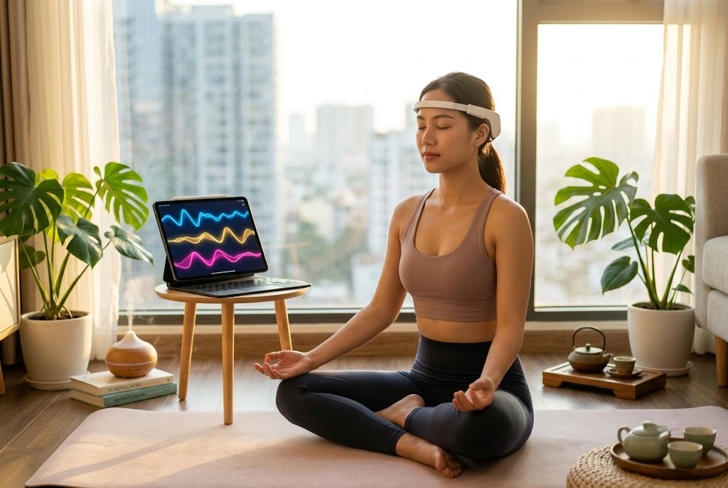 Xu Hướng Ứng Dụng Thiền Định Bằng Sóng Não Lên Ngôi