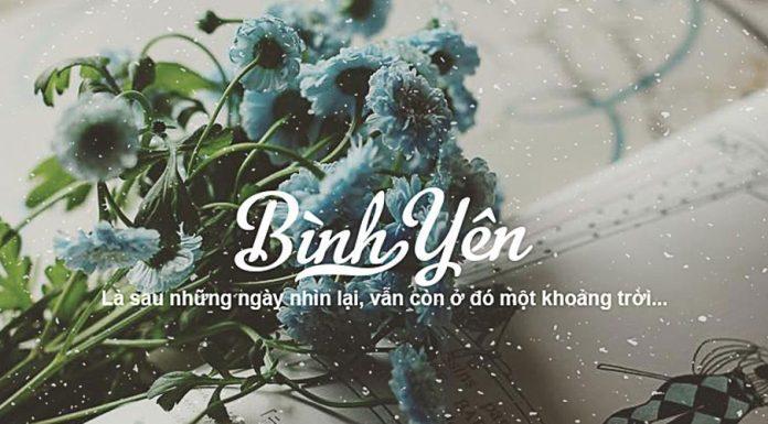 Bình yên 
