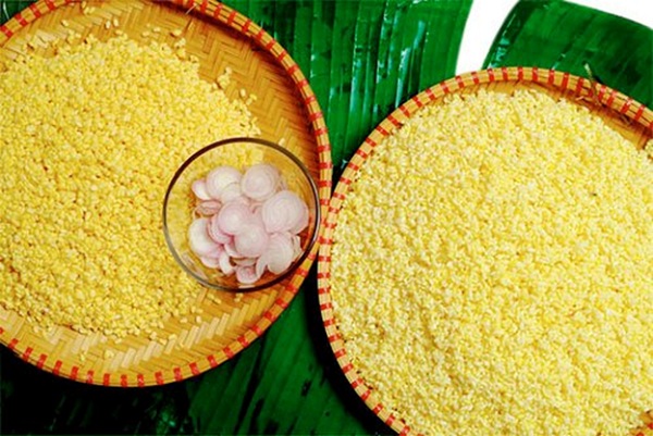 Nhấn để xem ảnh chất lượng hơn Chọn đỗ xanh gói bánh Chưng