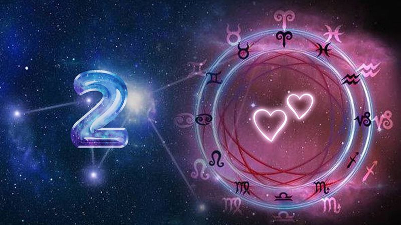 Nhấn để xem ảnh chất lượng hơn Số 2 thể hiện năng lượng yêu thương-Sự lặp lại thể hiện may mắn nhân đôi