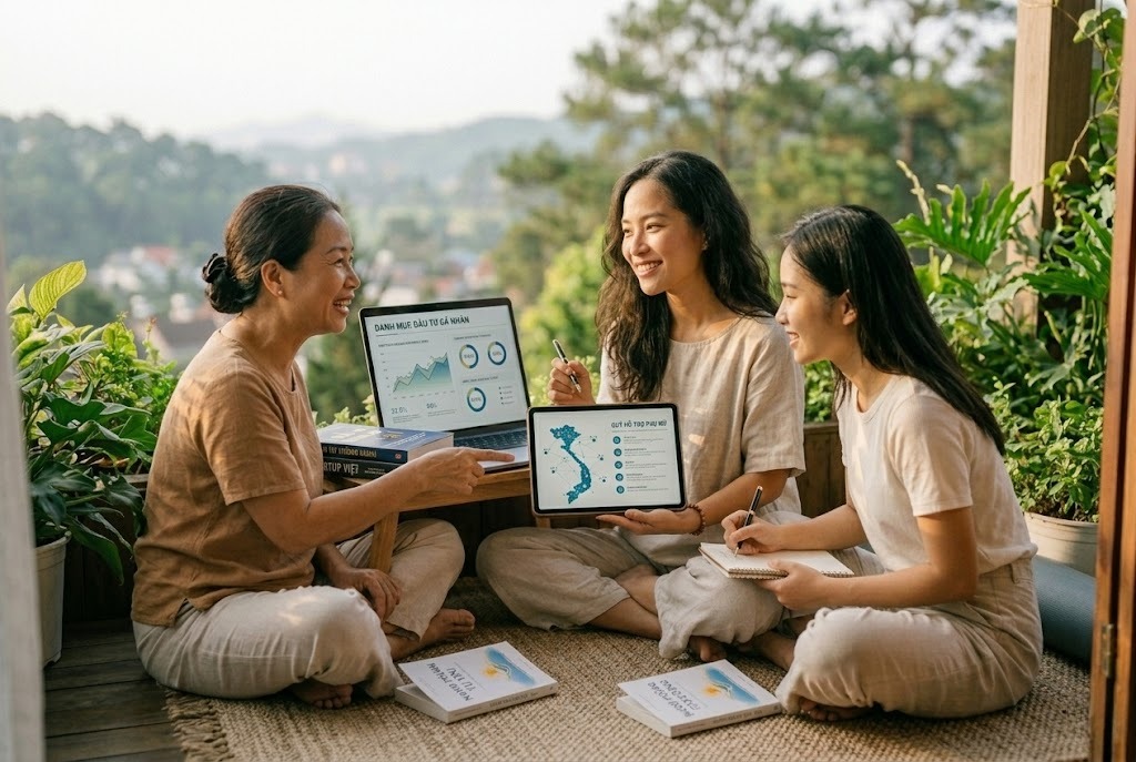 Phụ nữ hiện đại luôn biết lan tỏa yêu thương và chia sẻ giá trị tốt đẹp cho cộng đồng 