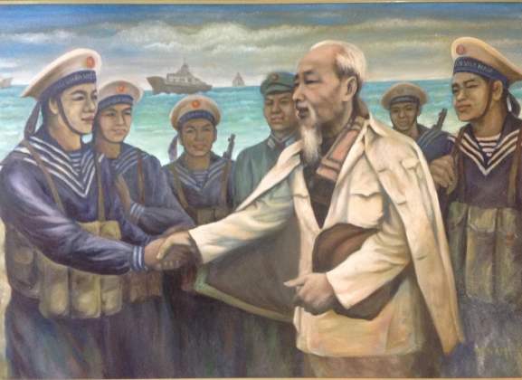 Bác Hồ với hải quân 