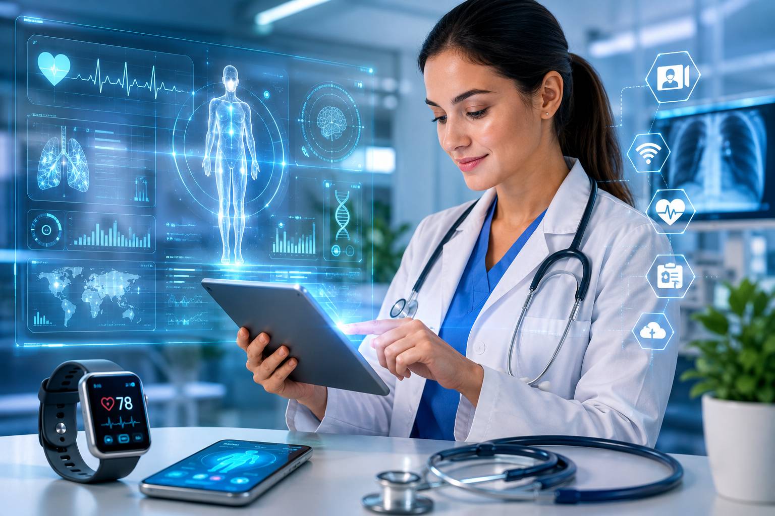 Digital Health Technologies có ý nghĩa và giá trị hữu ích trong việc hỗ trợ chăm sóc sức khỏe 