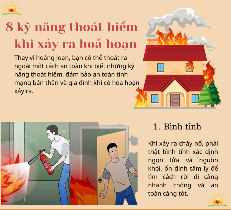 Kỹ năng thoát hiểm 1 - Bình tĩnh 