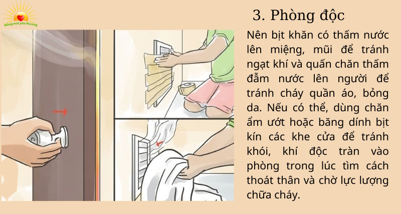 Kỹ năng thoát hiểm 3 - Phòng độc 