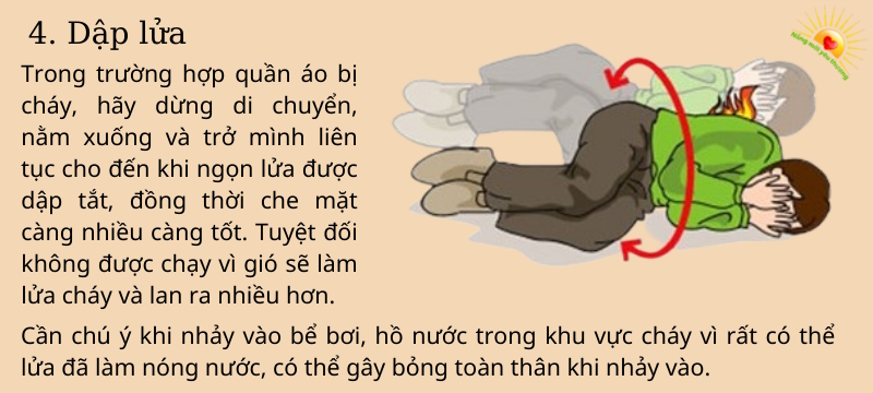 Kỹ năng thoát hiểm 4 - Dập lửa 
