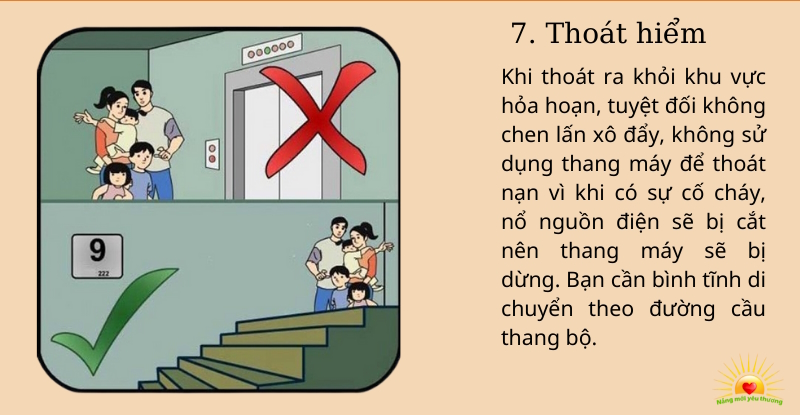 Kỹ năng 7 - Thoát hiểm 