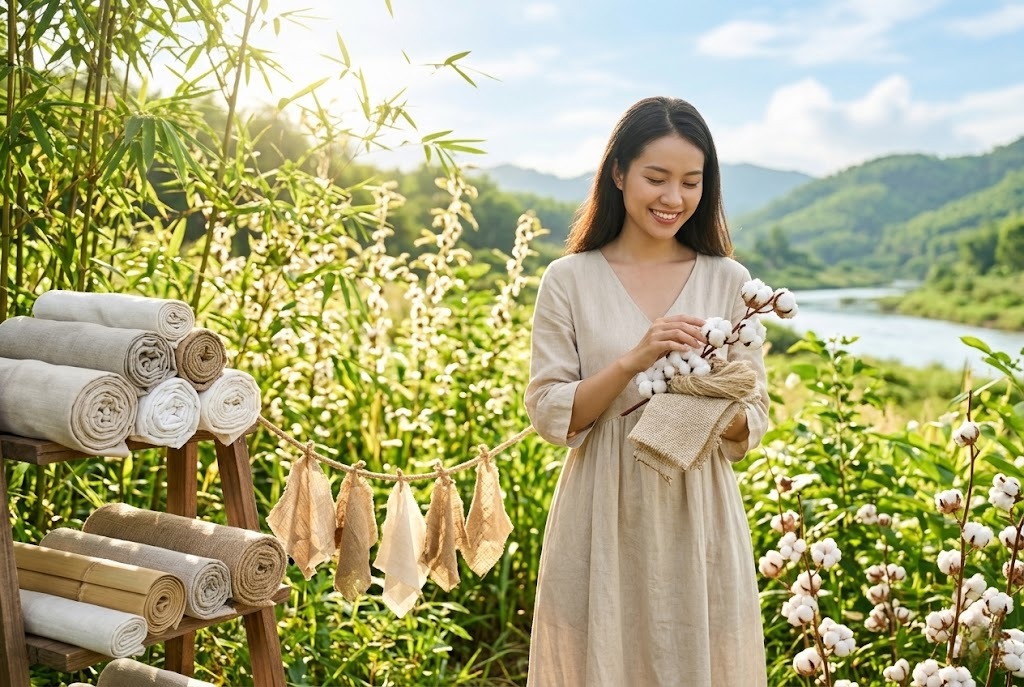 Lựa chọn chất liệu xanh thân thiện với môi trường 