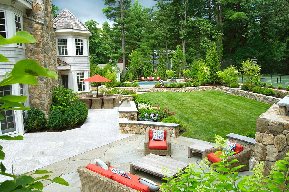 Nhấn để xem ảnh chất lượng hơn Nguyên tắc thiết kế vườn đẹp