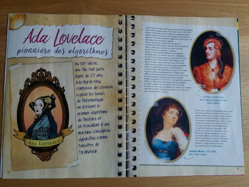 Nhấn để xem ảnh chất lượng hơn Tài liệu về Ada Lovelace