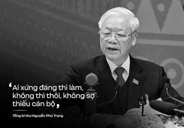 Câu nói hay của bác Nguyễn Phú Trọng 