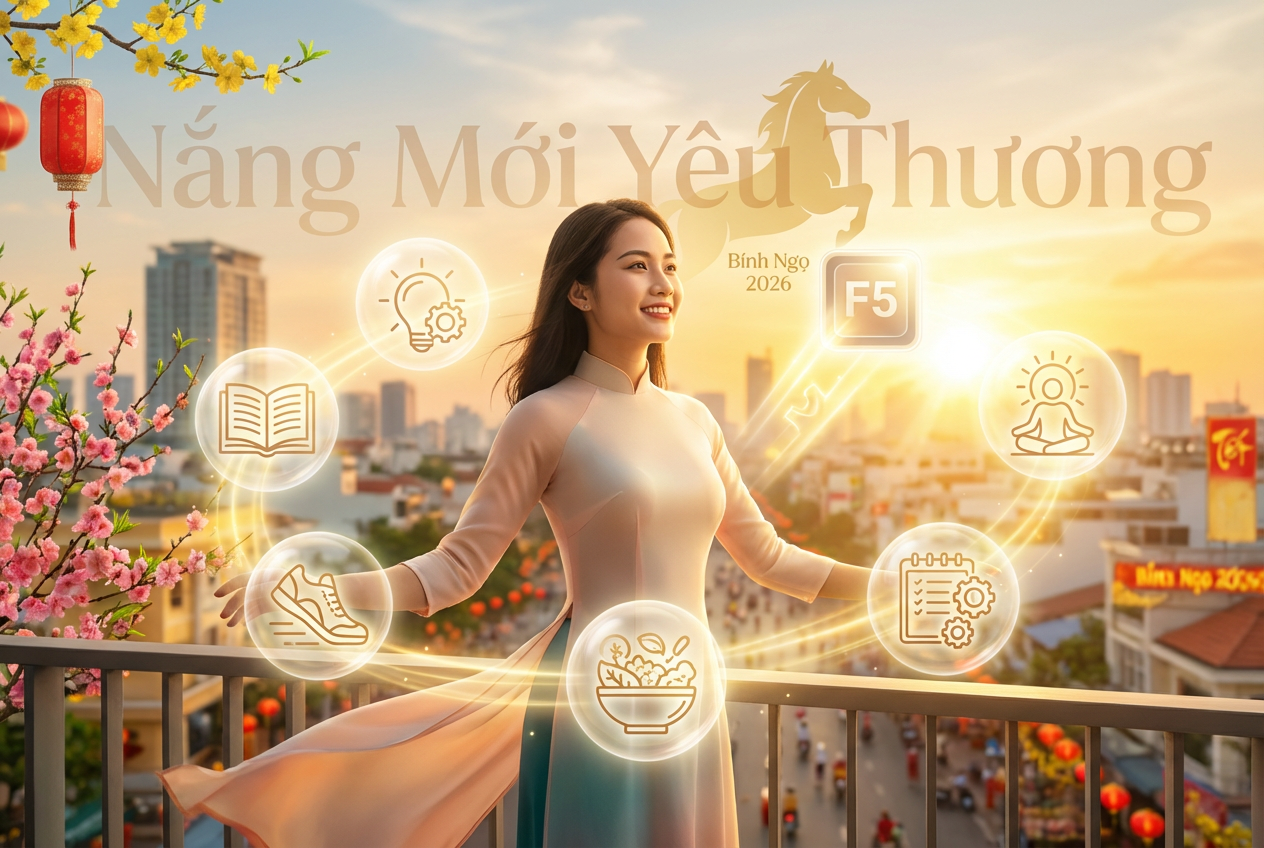 Làm mới bản thân với nguồn năng lượng tích cực để chào đón một năm mới rực rỡ 