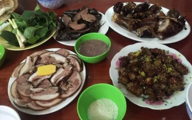 Nhấn để xem ảnh chất lượng hơn Món ăn kiêng trong Tết