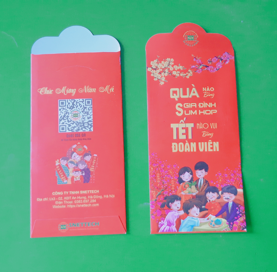 Nhấn để xem ảnh chất lượng hơn Bao lì xì Tết đoàn viên