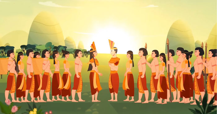 Nhấn để xem ảnh chất lượng hơn Sự tích con Rồng cháu Tiên