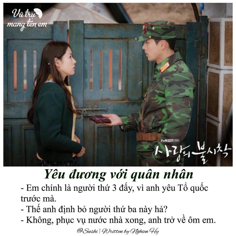 Yêu đương với quân nhân 