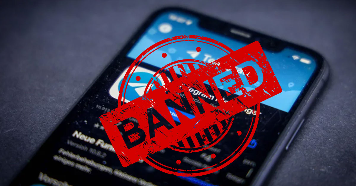 Nhấn để xem ảnh chất lượng hơn Telegram bị chặn ở Việt Nam