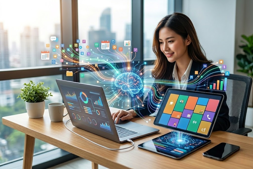 Ứng dụng quản lý thời gian bằng AI