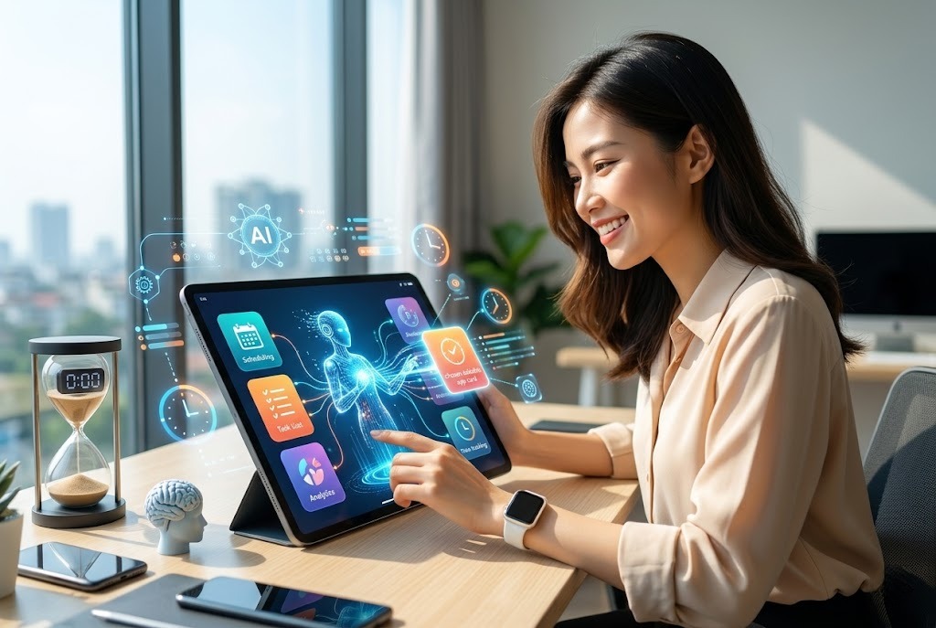Lựa chọn ứng dụng quản lý thời gian bằng AI phù hợp 