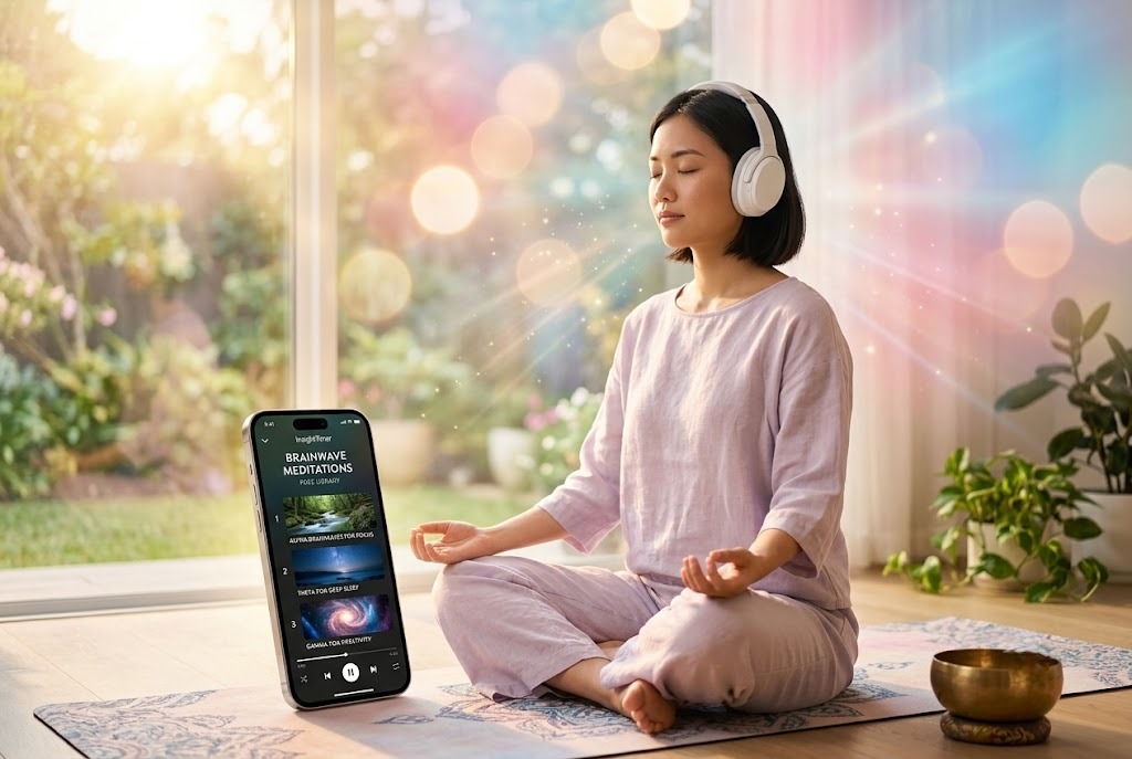 Nhấn để xem ảnh chất lượng hơn Ứng dụng Insight Timer