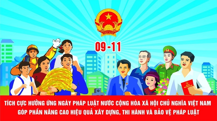 Nhấn để xem ảnh chất lượng hơn Ngày Pháp Luật Việt Nam