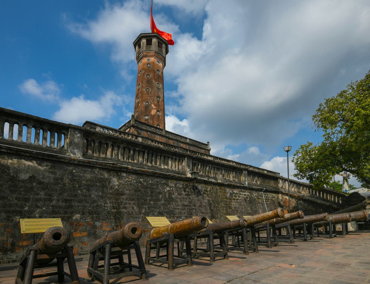 Mùa Thu ở Cột Cờ Hà Nội 