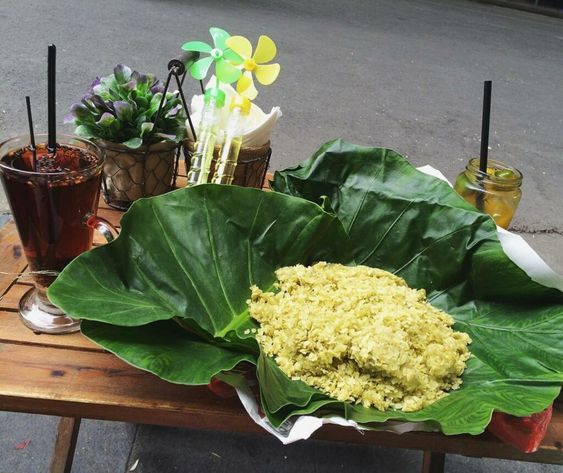 Nhấn để xem ảnh chất lượng hơn Thưởng thức Cốm - Thức quà mùa Thu Hà Nội