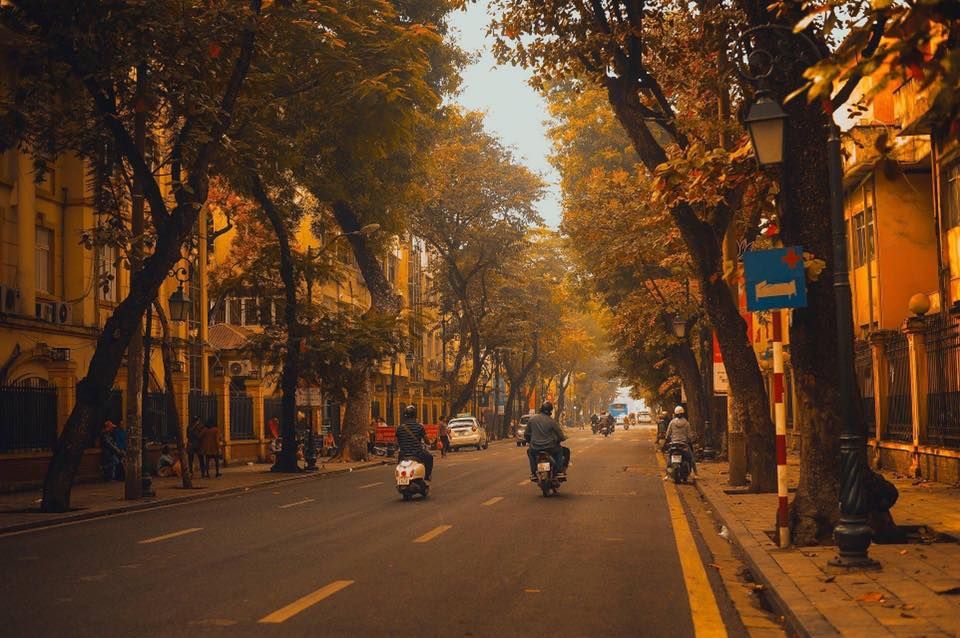 Nhấn để xem ảnh chất lượng hơn Mùa Thu khắp phố phường Hà Nội