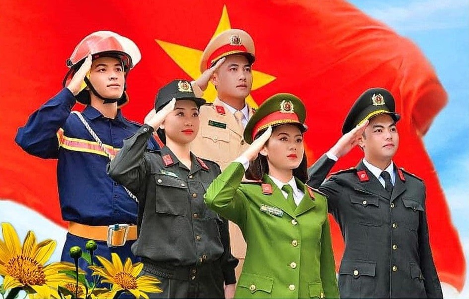 Chúc mừng ngày Công an nhân dân 19-8