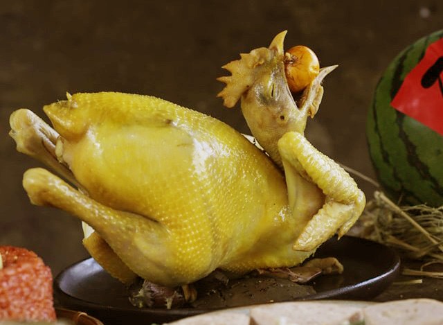 Nhấn để xem ảnh chất lượng hơn Gà luộc cúng ông Công ông Táo