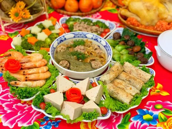 Nhấn để xem ảnh chất lượng hơn Mâm cơm canh cúng ông Táo ông Công