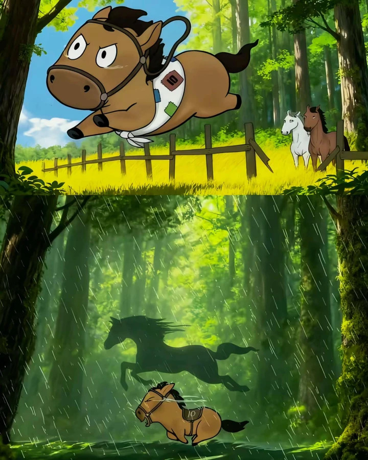 Nhấn để xem ảnh chất lượng hơn Chú ngựa mạnh mẽ, kiên cường, không ngại vượt khó thay đổi bản thân