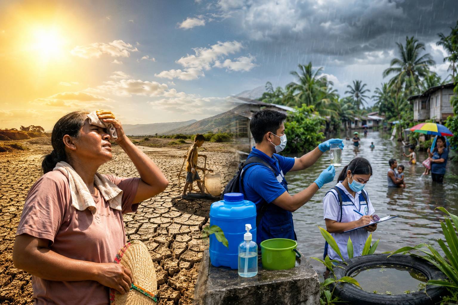 El Niño tăng cường mạnh mẽ gây ra các đợt nắng nóng kỷ lục, hạn hán kéo dài và các hình thái thời tiết cực đoan