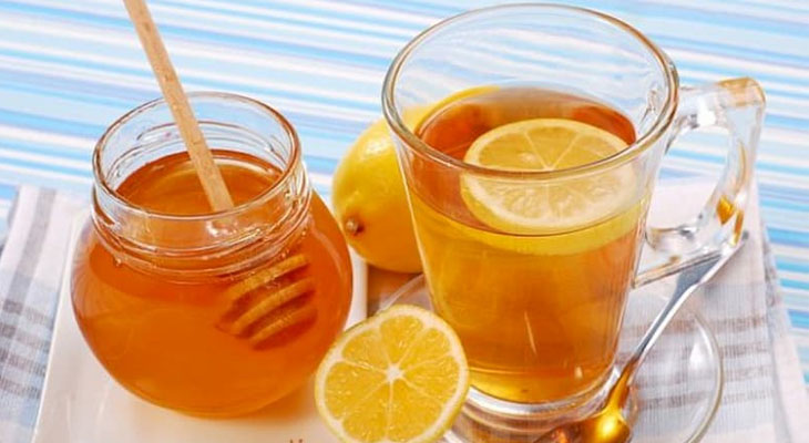 Nhấn để xem ảnh chất lượng hơn Uống mật ong chanh trị viêm họng