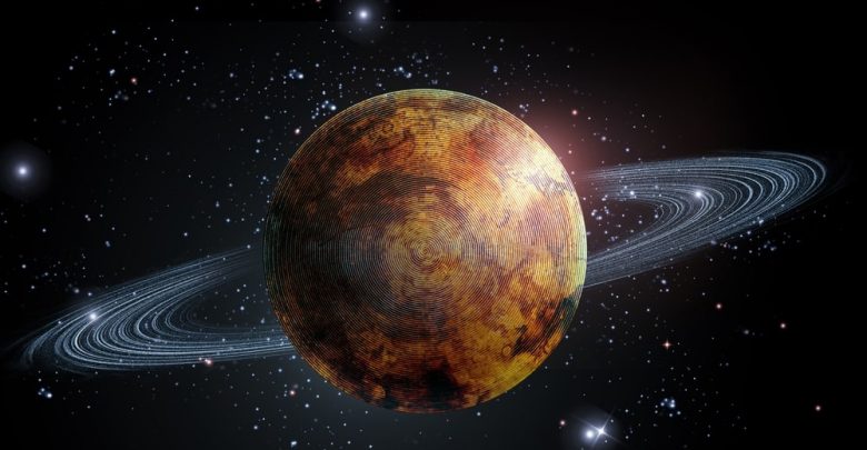 Nhấn để xem ảnh chất lượng hơn Sao Thổ - Saturn